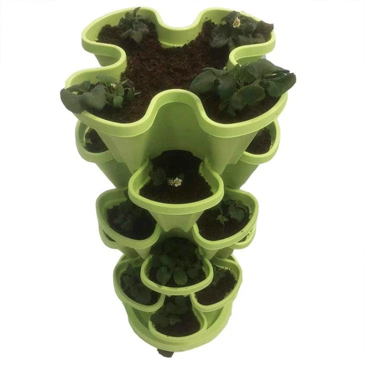 6-tier Stacking Planter Tower