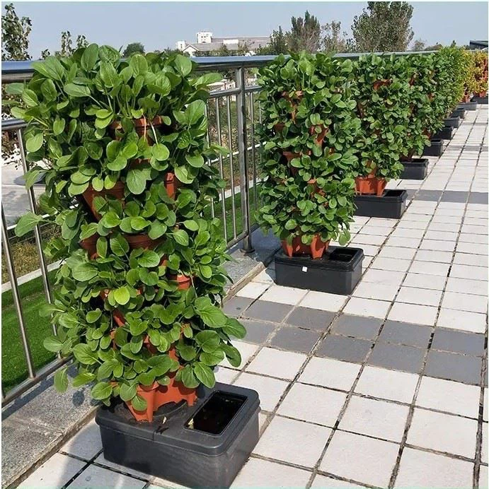 6-tier Stacking Planter Tower