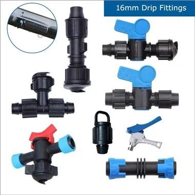 16mm PE Drip Irrigation Fittings